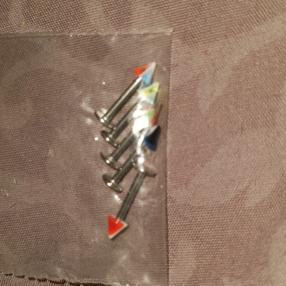 Labret Lip Body Piercings Jewelry Women's Men's Body Piercings Facial Piercings - Picture 5 of 6